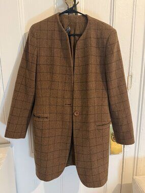 Joan & David women's lamb wool coat